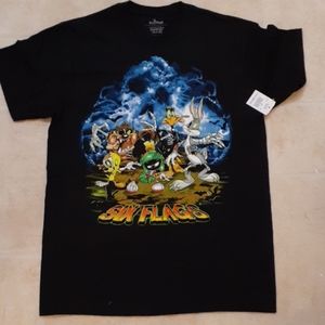 Looney toons graphic tee six flags